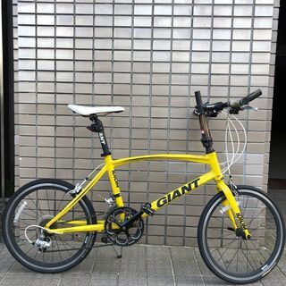 GIANT IDIOM 1 折りたたみ自転車　イエロー　小径スポーツ