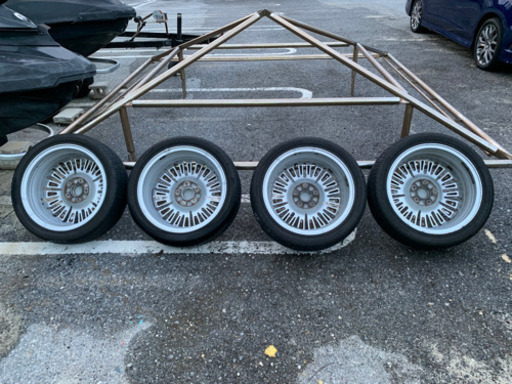 ホンダ純正  ホイール　17×6J+50 114.3/5H  4本セット　RK5 ステップワゴン スパーダ