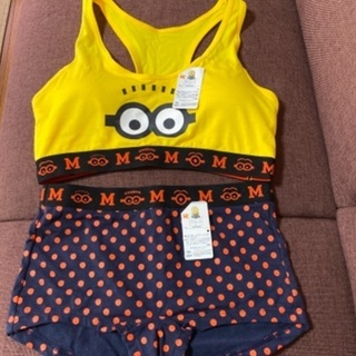 ☆新品☆  ミニオン上下　下着セット♪♪