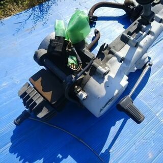 ホンダロードパルゼンマイ・・部品エンジン実働・・・マフラー付きの画像