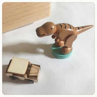 [ほぼ未使用]天空の城ラピュタ 君をのせて ぜんまいオルゴール ジャングル風木製の画像