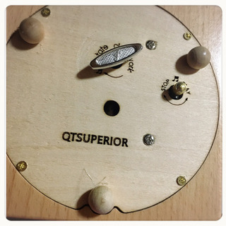 [ほぼ未使用]天空の城ラピュタ 君をのせて ぜんまいオルゴール ジャングル風木製の画像