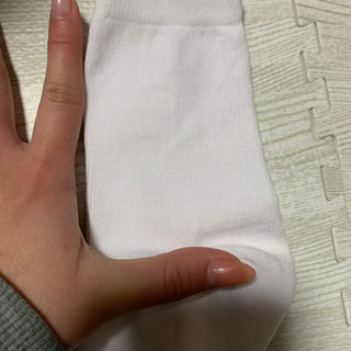 白靴下 2種類の画像