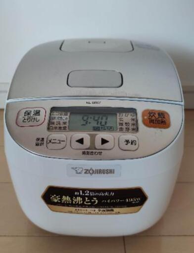 象印 炊飯器３号炊き 2017年製