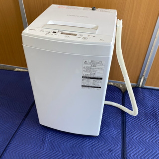 TOSHIBA AW-45M7(W) 東芝電気洗濯機　2019年製