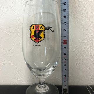 未使用 JFA サッカー　ビアグラス ペア オフィシャルグッズ レアの画像