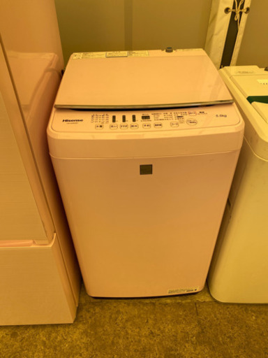 HS94⭐️説明文必読‼️ピンク美品✨Hisense 5.5㎏洗濯機　2018年製