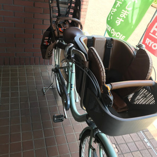 マルイシ frackers 幼児2人同乗自転車 内装3段変速 ledオートライト