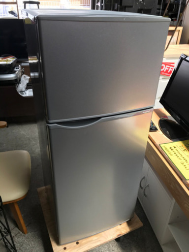 SHARP 118L シルバー冷蔵庫