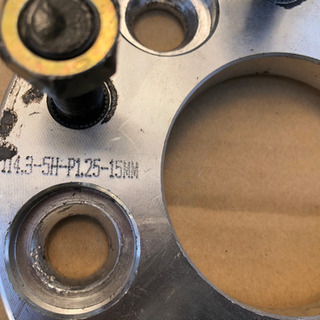 メーカー不明 15mmワイトレ4枚セットの画像