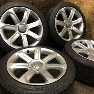 【MICHELIN X-ICE XI3 245/40R18】スタッドレス【audi TT 純正ホイール 18インチ 9J5HPCD112+52】2016年製 バリ溝　(MTA117) クレジットカード QR決済可能