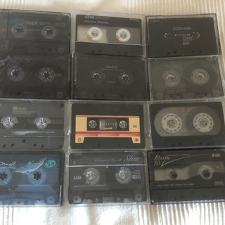中古カセットテープ　24本の画像