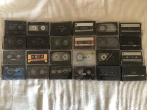 中古カセットテープ　24本