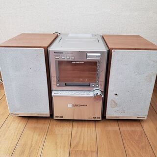 値下げしました。中古 Panasonic コンポ SA-PM91...