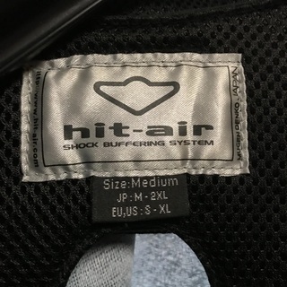 hit air 一体型エアバッグの画像