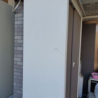 お取引先決まりました。　ビニトップ物置の画像