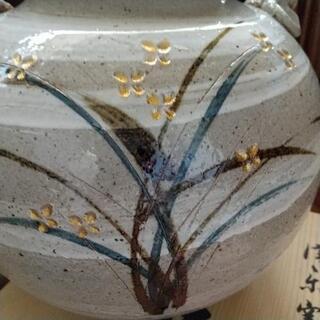 信楽焼 花瓶(大)の画像