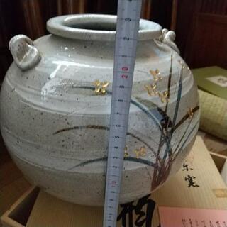 信楽焼 花瓶(大)の画像