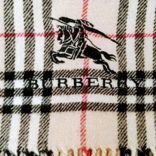 BURBERRY バーバリー ひざ掛け 大判ストール チェック柄...