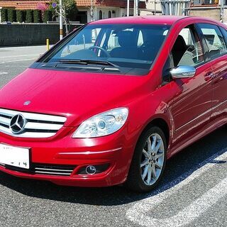 ★車検たっぷりR4/12★ベンツB200★低走行4万K台★ハーフ...
