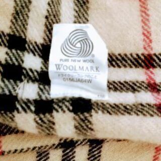 BURBERRY バーバリー ひざ掛け 大判ストール チェック柄【価格交渉可】 の画像