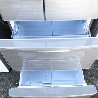 【美品】2018年製 SHARP シャープ 冷蔵庫 455㍑ 除菌・洗浄済の画像