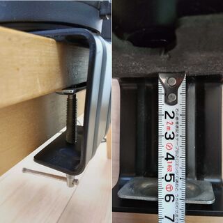 【オーム電機】黒アームライト　2個セットの画像