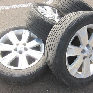 デリカD5　純正ホイール　タイヤ225/55R18　北海道