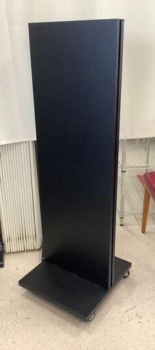 立看板 黒 キャスター付き【ユーズドユーズ名古屋天白店】 J711