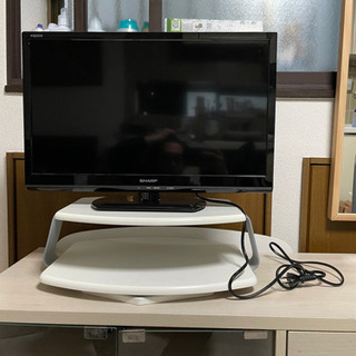 テレビ、テレビ台×2 セット　型番LC-24K20