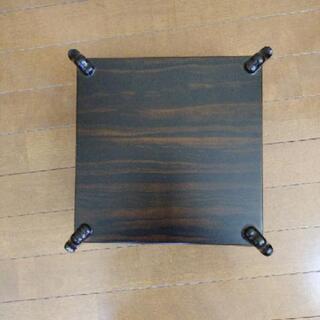 木製 飾り台 未使用品 ※難ありの画像