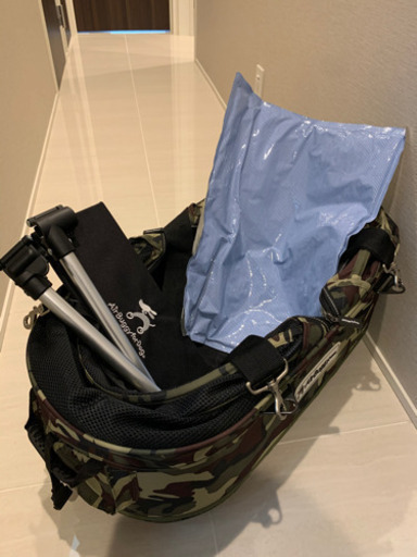 お取引中です】エアバギー 犬 コット 迷彩 Mサイズ