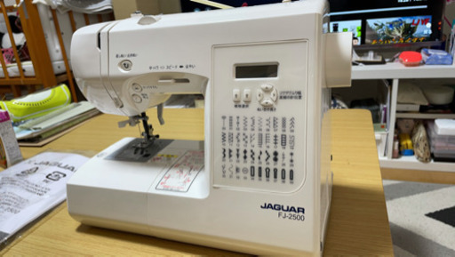 1度しか使ってません！ジャガーコンピュータミシン