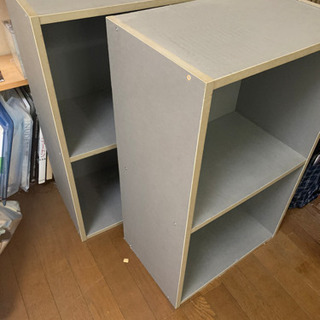 カラーボックス　五つの画像