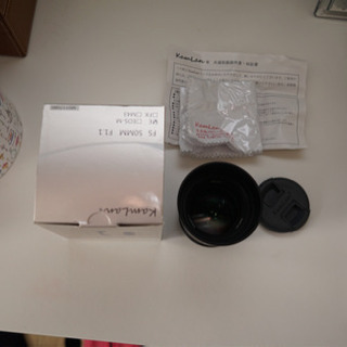 kamlan 50mm f1.1 手動レンズ　ソニーEマウント