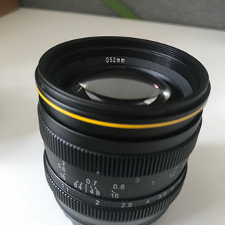 kamlan 50mm f1.1 手動レンズ　ソニーEマウント