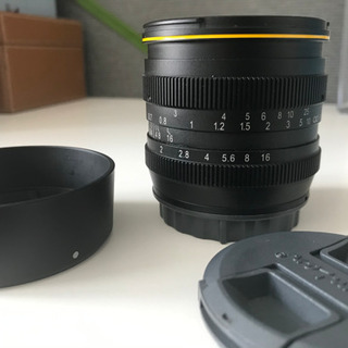 kamlan 50mm f1.1 手動レンズ　ソニーEマウント