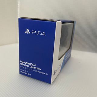新品未開封　ps４コントローラーデュアルショック4ミッドナイトブルーの画像