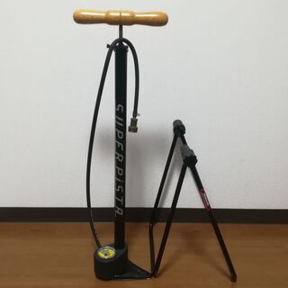 価格変更！フロアポンプ と 折り畳み ディスプレースタンドをセットで
