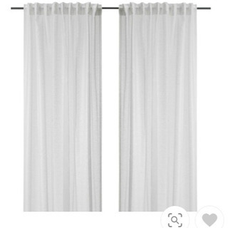 【新品】IKEA カーテン 2組（4枚2窓分）