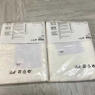 【新品】IKEA カーテン 2組（4枚2窓分）の画像