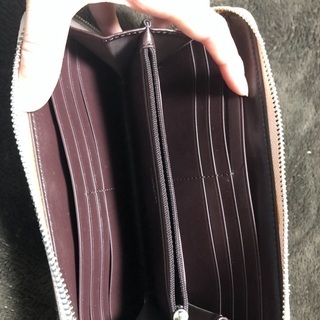 コーチの花柄長財布の画像