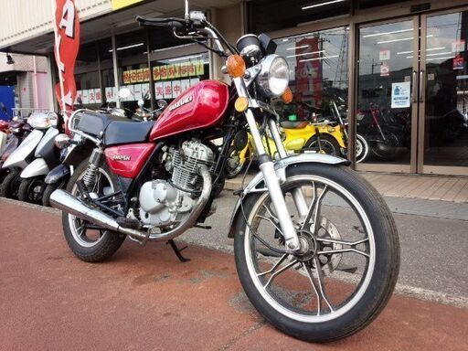 NO.3754　ＧＮ１２５Ｈ　空冷4サイクル単気筒エンジン　レッド　☆彡