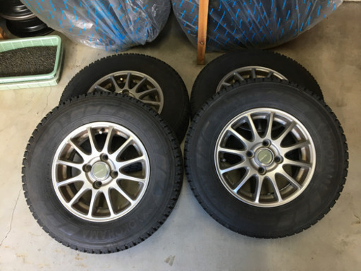 アゲトラ　リフトアップ　ホイール　タイヤ　13インチ　4本セット