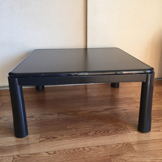こたつ　家具　テーブル　黒　グレー　リバーシブル