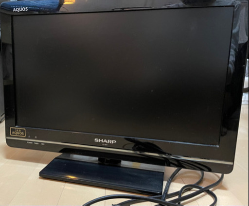 19インチ　テレビ　中古　SHARP AQUOS