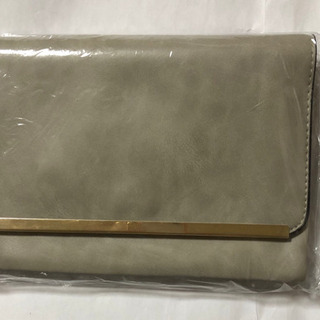 グレーショルダーハンドバック