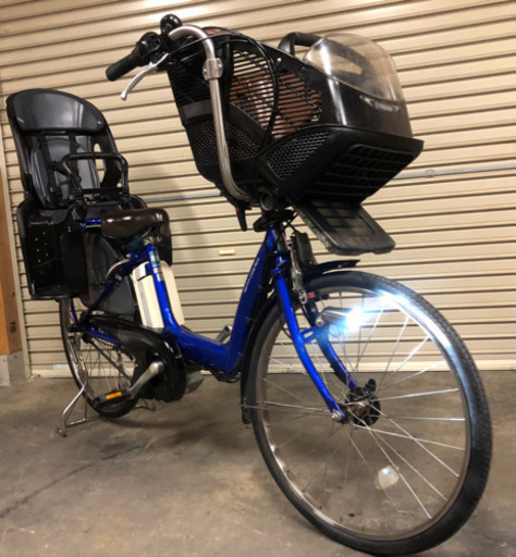 電動自転車☆ヤマハ パスリトルモア 3人乗り 8.1ah☆