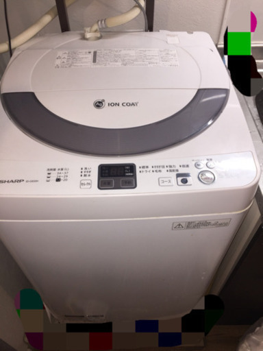 SHARP 全自動洗濯機 ES-GE55N 2014年製