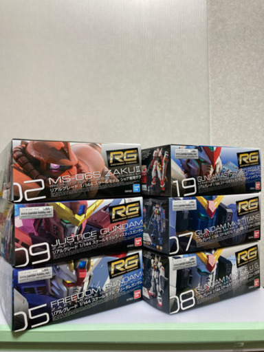 ガンプラ RG ６個セット